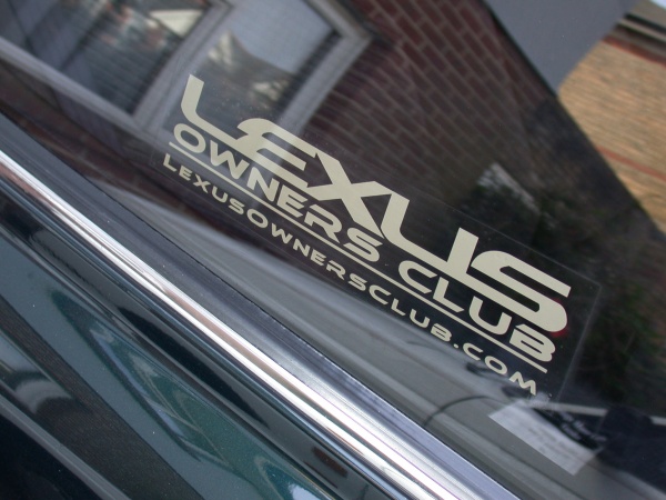 Lexus stickers deals