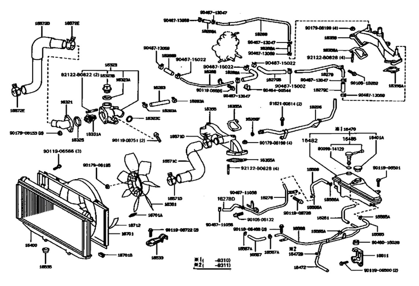 2002 Lexu Engine Diagram