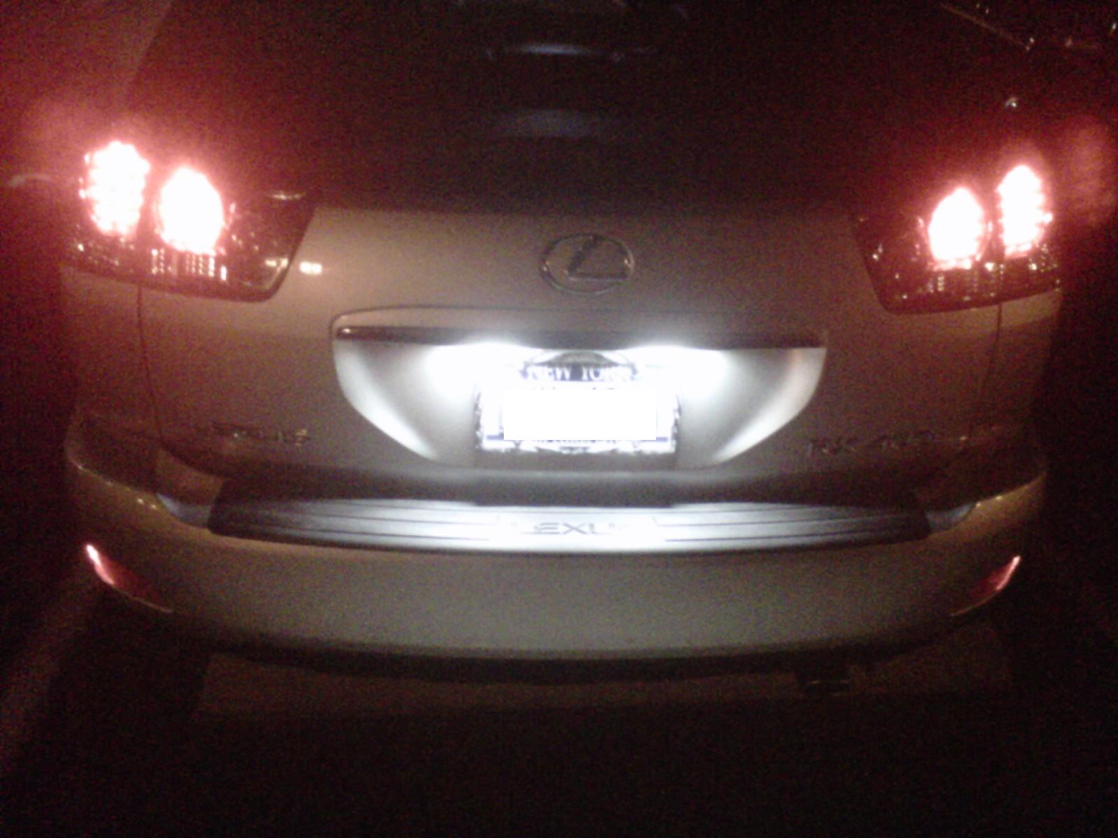 How Do You Change The License Plate Lights? 04 09 Lexus RX330