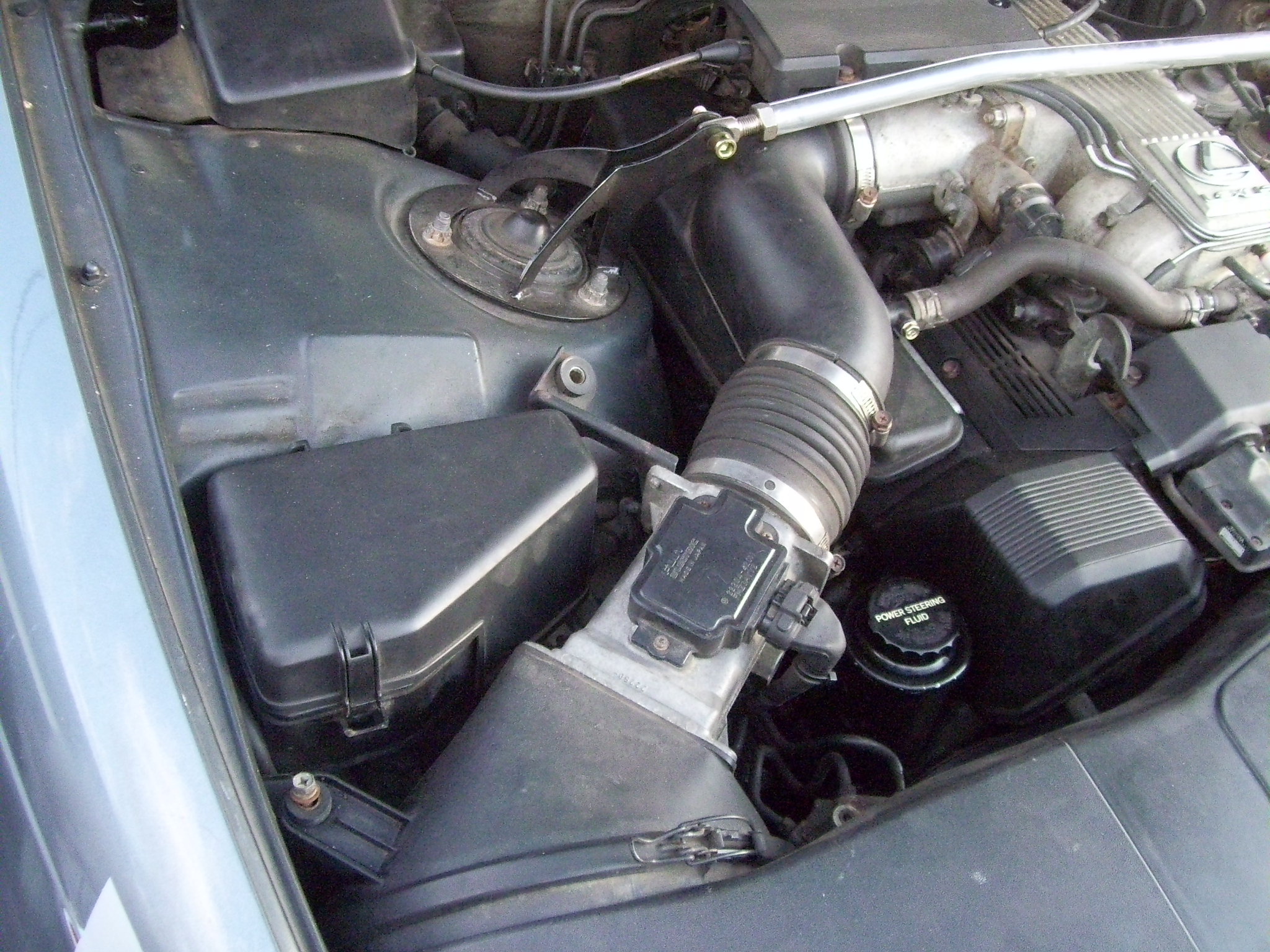 Replacing Air Intake Tube 90Ls400 90 00 Lexus LS400 Lexus Owners