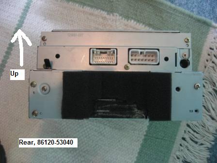 Wiring Diagram For Audio Unit In An Is 300 - 01 - 06 Lexus IS300