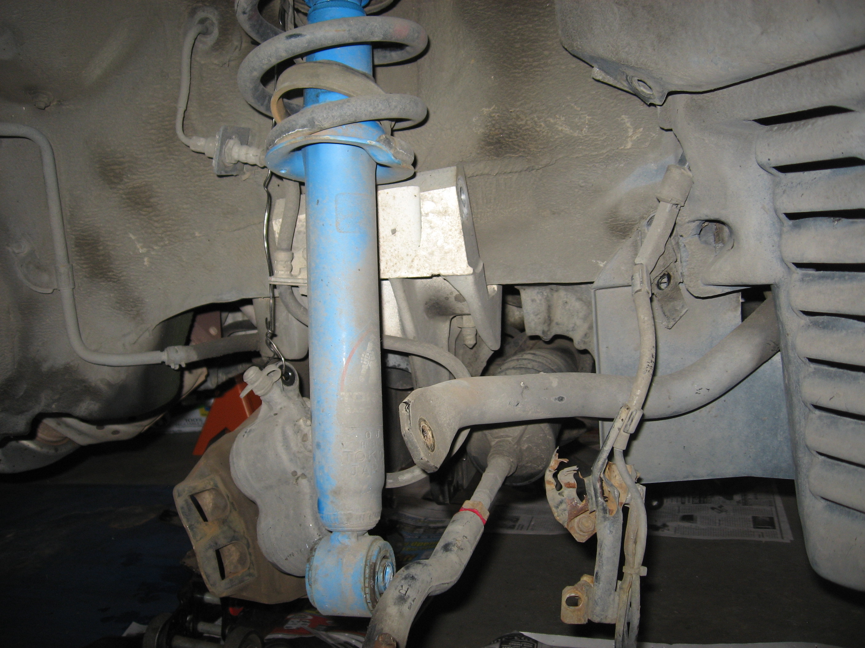 rear suspension noise over sharp bumps 92 00 Lexus SC300 / SC400